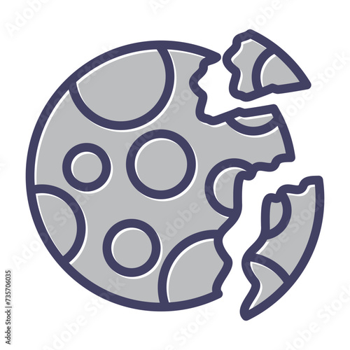 Destroyed Vector Icon