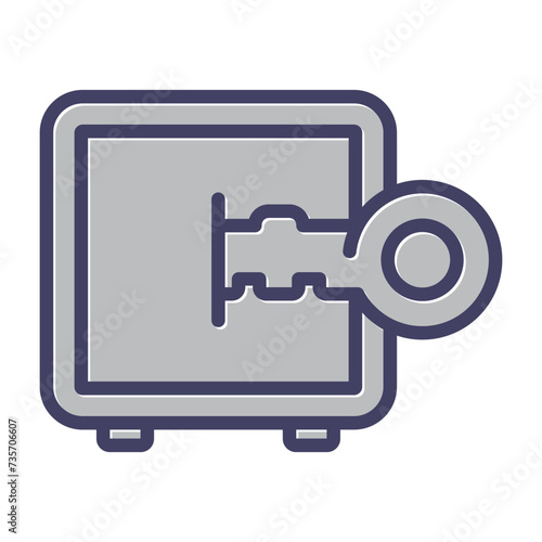 Safe Vector Icon