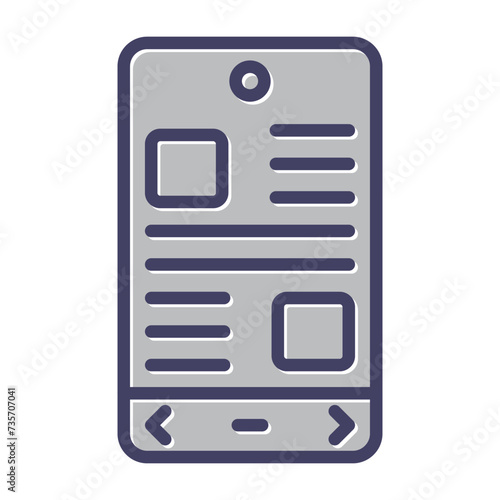 Mobile Vector Icon