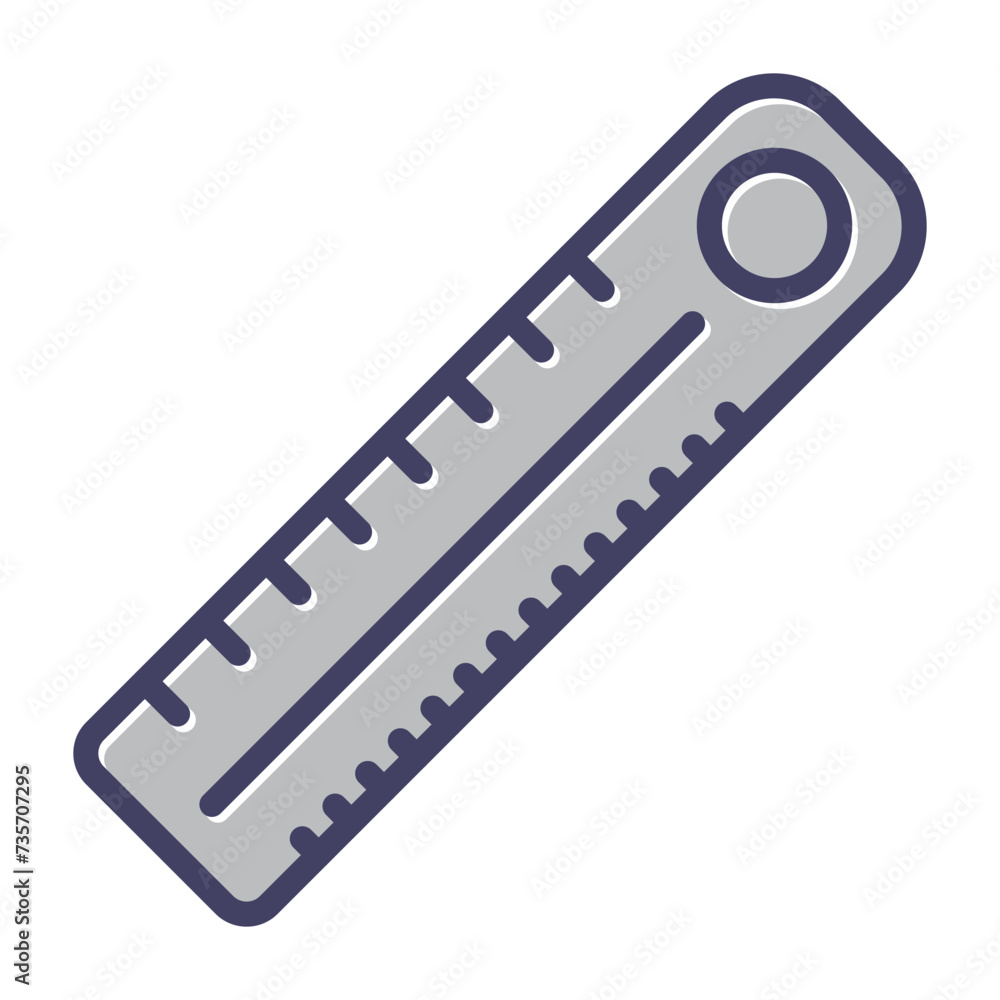 Ruler Vector Icon Ruler Vector Icon