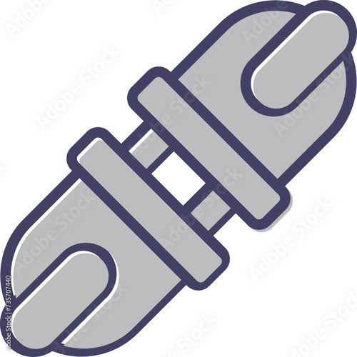 Unplugged Vector Icon