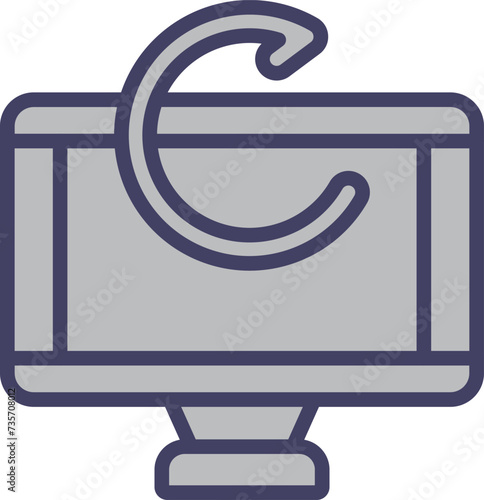 Restart Vector Icon