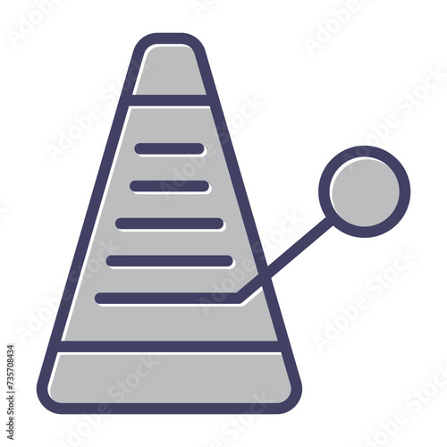 Metronome Vector Icon