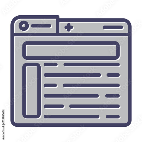 Layout Vector Icon
