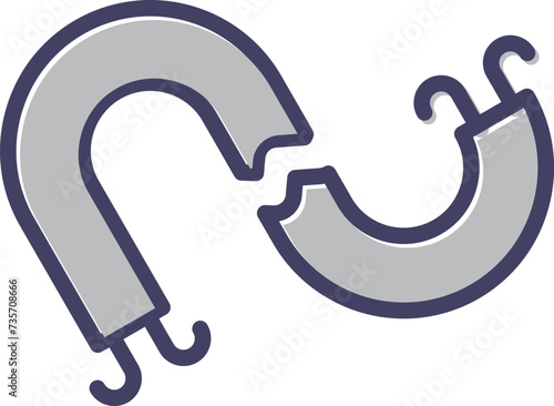 Broken Wire Vector Icon