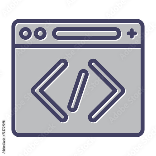 Coding Vector Icon