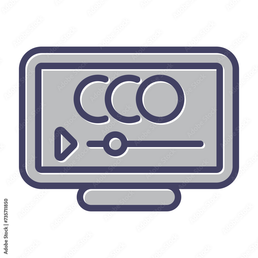 Animation Vector Icon Animation Vector Icon