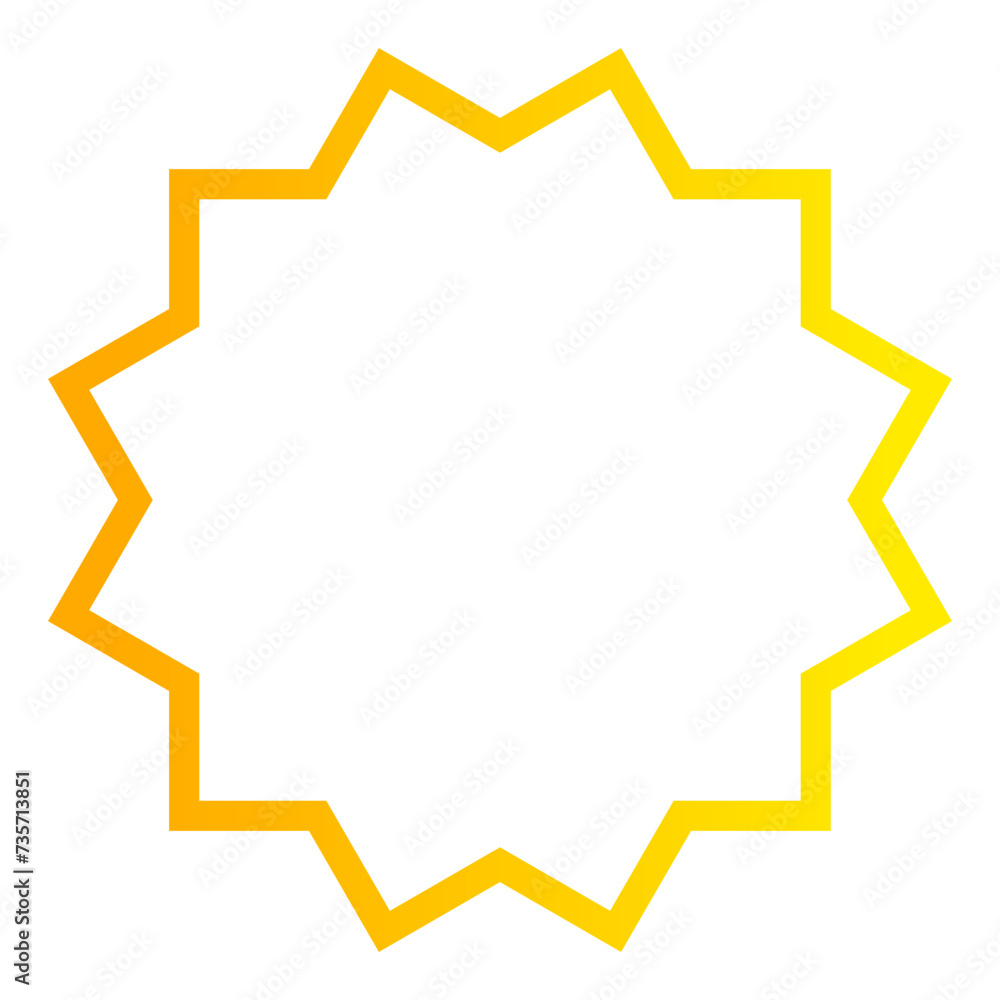 Luxury Gold Islamic Border, Vector Illustration. Luxury Gold Islamic Border, Vector Illustration.