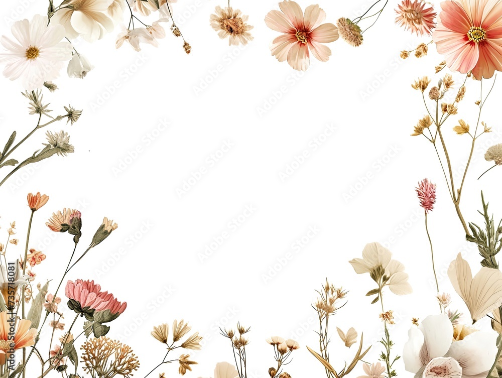 Fototapeta premium Floral background for your design