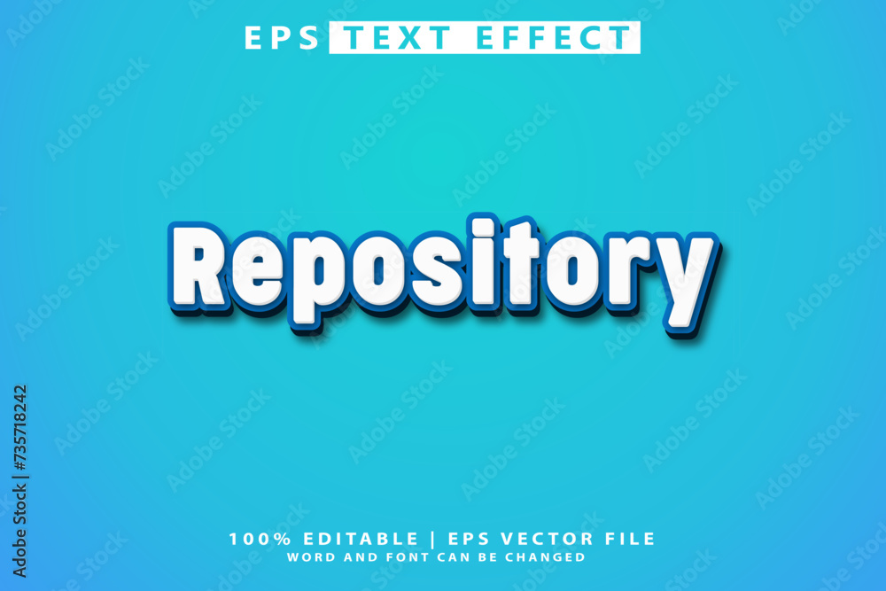 Repository text effect featuring a striking background of gold eps Repository text effect featuring a striking background of gold eps