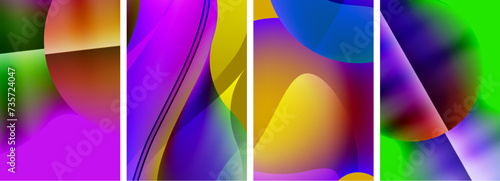 Abstract colors. Abstract backgrounds for wallpaper, business card, cover, poster, banner, brochure, header, website