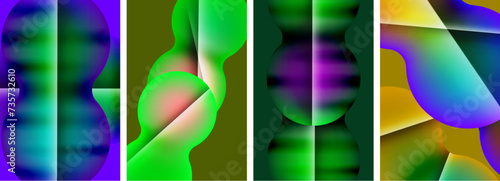 Abstract colors. Abstract backgrounds for wallpaper, business card, cover, poster, banner, brochure, header, website