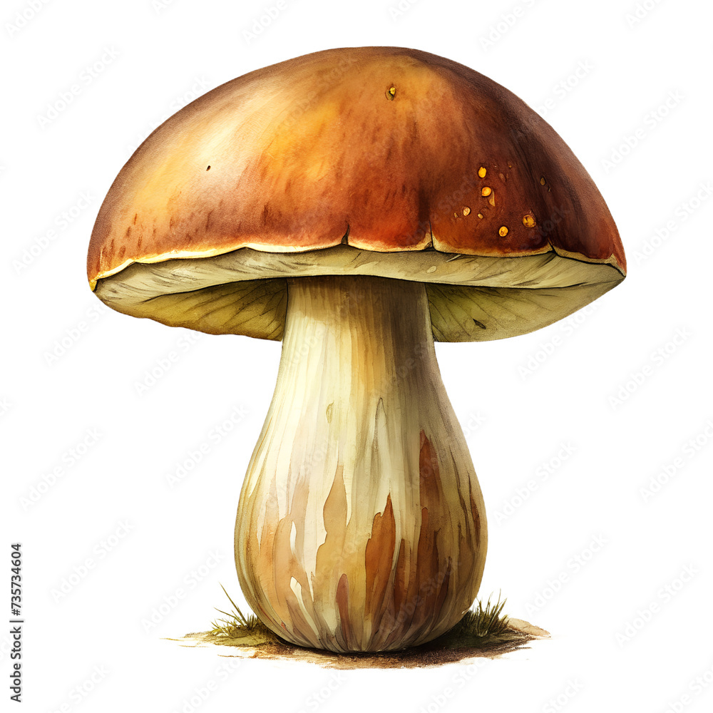 Realistic mushroom illustration Realistic mushroom illustration