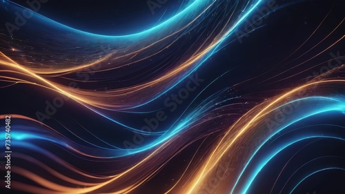 Abstract background, Fractal burst background, curved banner, colorful glowing curved lines web banner, neon light lines wallpaper, wavy lines background, neon curved lines, and particles 