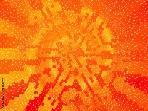 abstract orange background