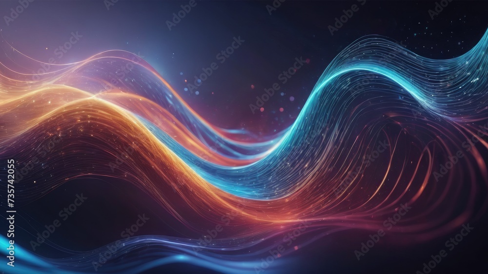 Abstract background, Fractal burst background, curved banner, colorful glowing curved lines web banner, neon light lines wallpaper, wavy lines background, neon curved  lines, and particles 