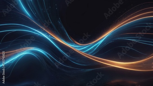 Abstract background, Fractal burst background, curved banner, colorful glowing curved lines web banner, neon light lines wallpaper, wavy lines background, neon curved lines, and particles 