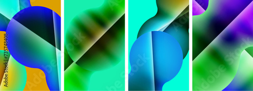 Abstract colors. Abstract backgrounds for wallpaper, business card, cover, poster, banner, brochure, header, website