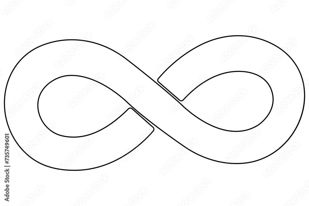 Continuous one Line art Drawing Puzzle Stock Vectors and illustrations