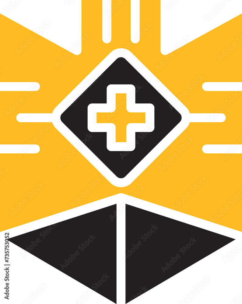 Obraz premium Shield Emblem Icon