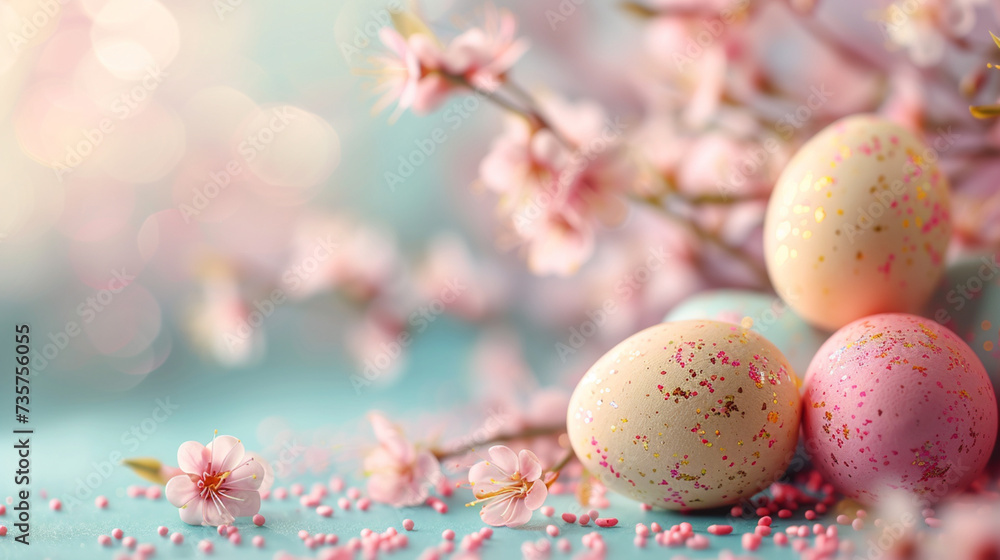 Easter Monday egg hunt background. Easter Monday egg hunt background.