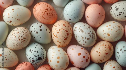 Easter Monday egg hunt background.