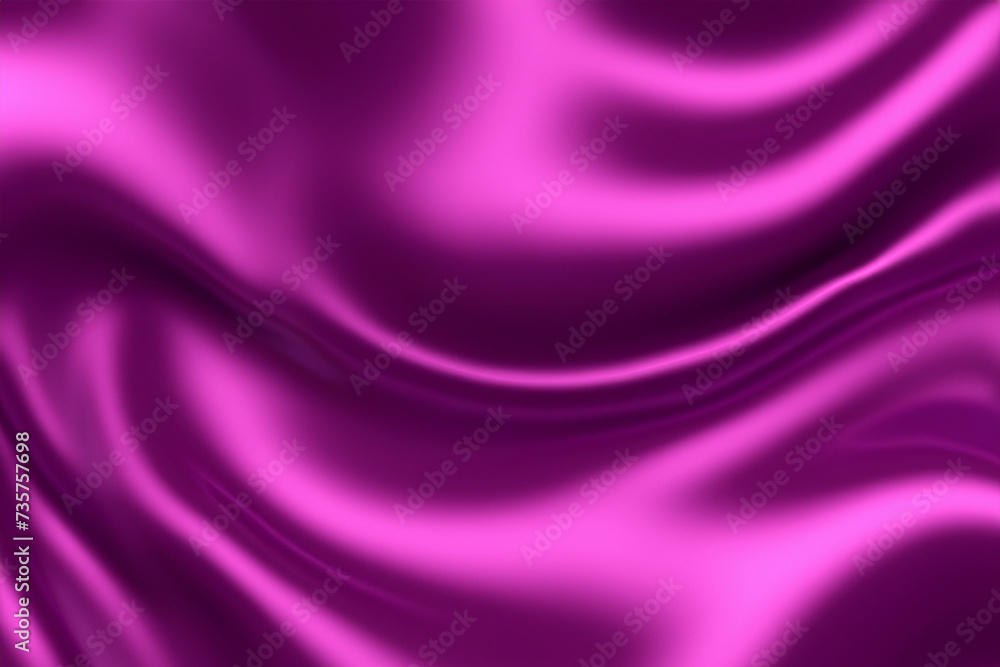 Obraz premium pink silk. bright beautiful pink silk, close-up, fabric concept