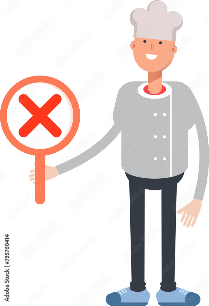 Chef Character Showing Wrong Mark
Chef Character Showing Wrong Mark