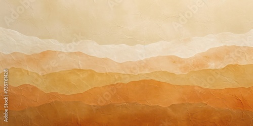 Soft orange and beige Kraft Paper texture background with light, subtle hues, tranquil and calming aesthetic.