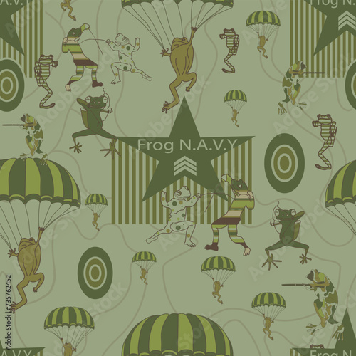 Cream .Greens ,Beige colours natural colour ,seamless pattern ,prints background (ID: 735762452)