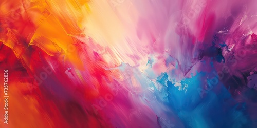 Soft color blurred gradient background, bright and vibrant hues melding seamlessly. © Fayrin