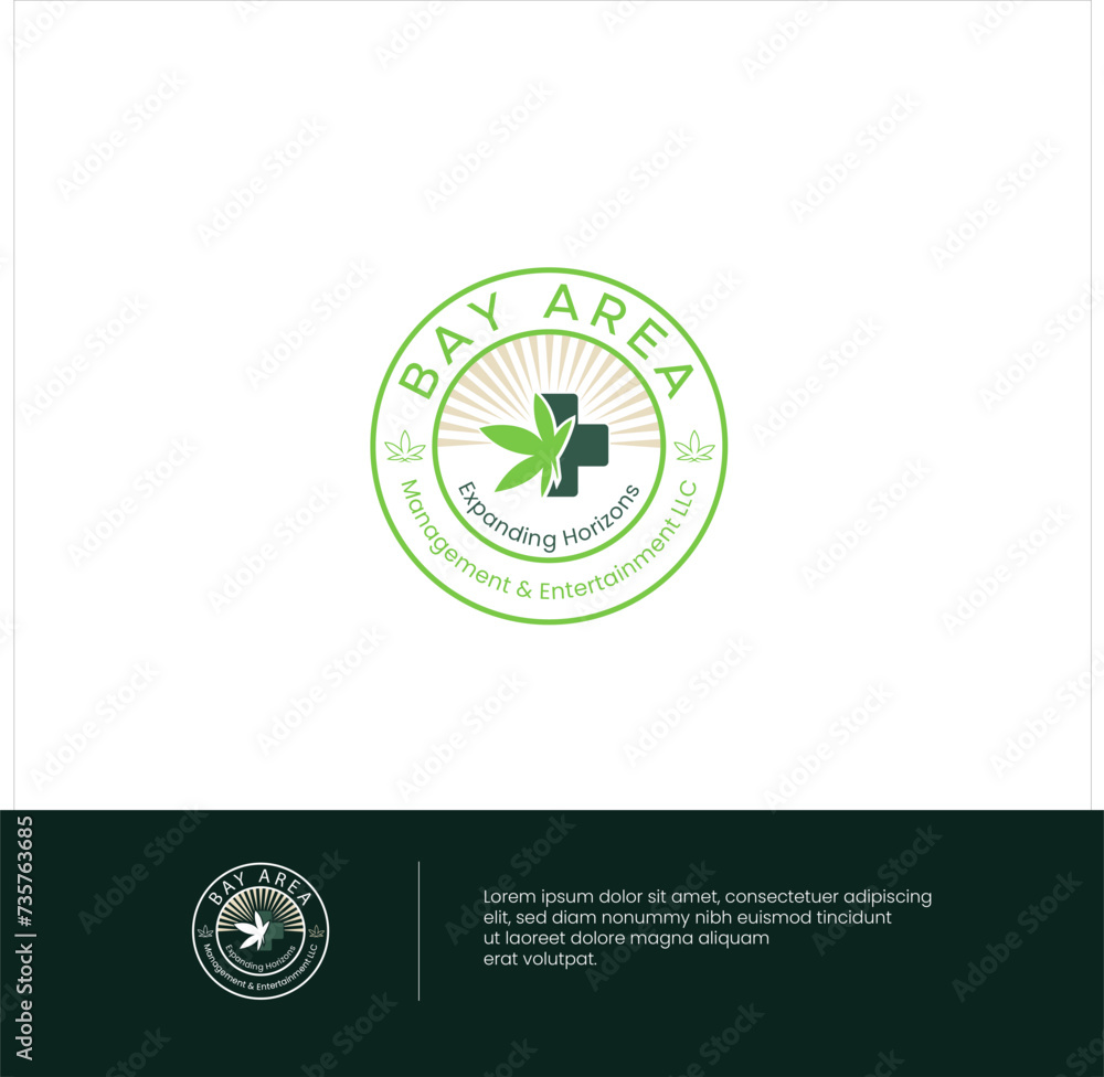 Cannabis Healthcare Medical Logo Cannabis Healthcare Medical Logo