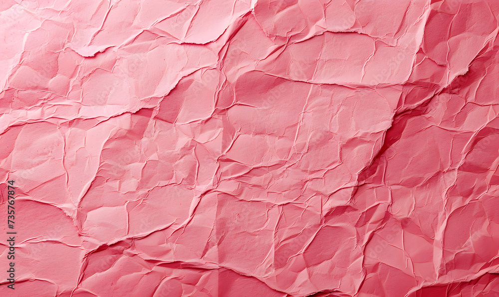 Fototapeta premium Pastel raspberry color paper texture,Generative AI
