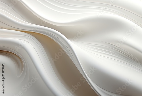 Elegant smooth wave 3d background. Created with Ai