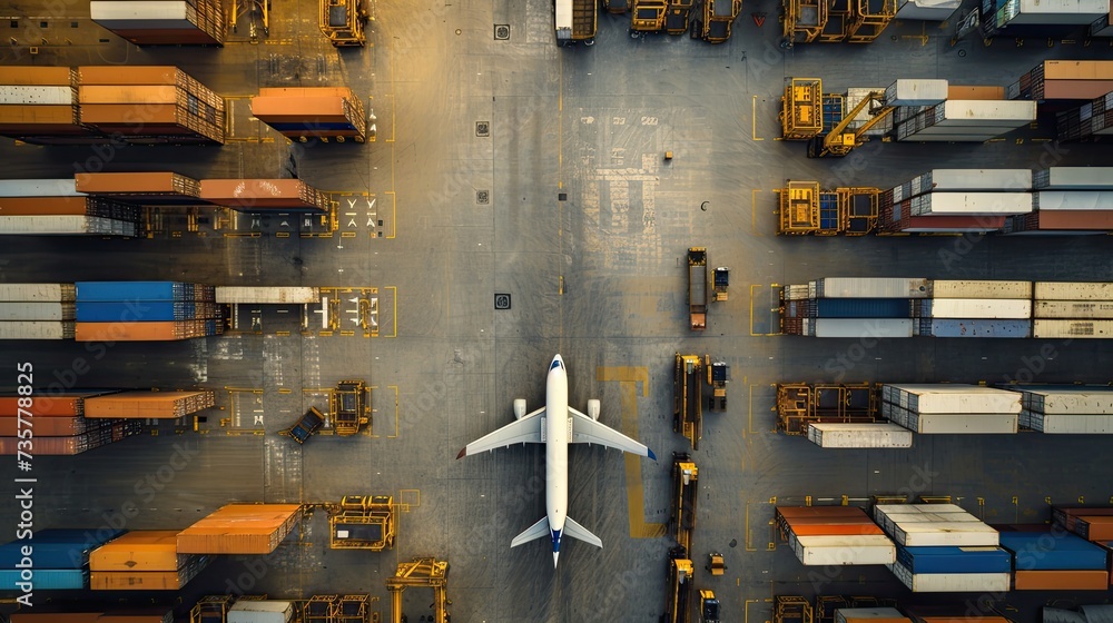 Logistics Concept for Streamlined Operations, Generative AI Logistics Concept for Streamlined Operations, Generative AI