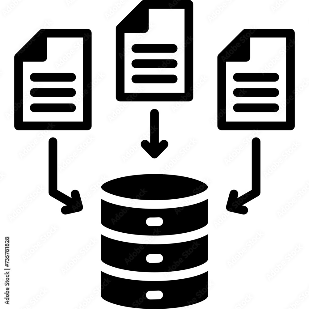 Data Collecting Icon Data Collecting Icon