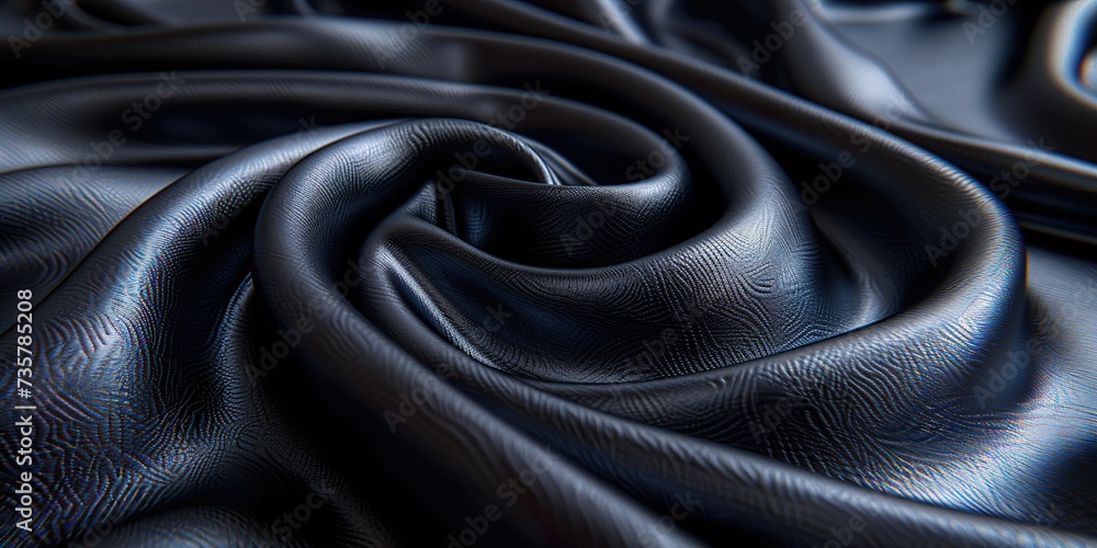 Obraz premium black satin background