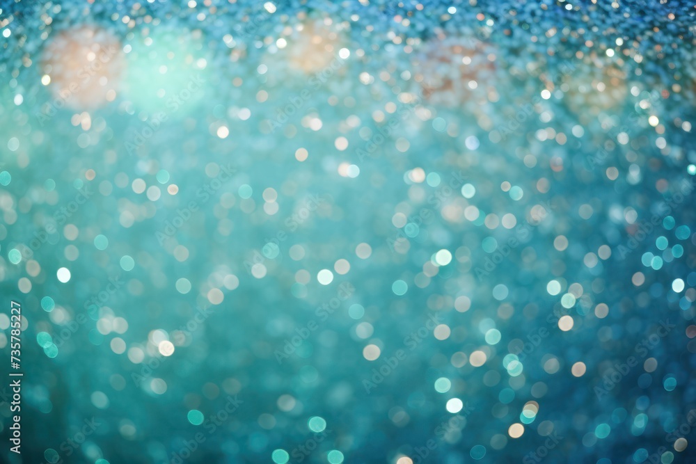 Blue/Green blur gold bokeh abstract shiny light and glitter background Blue/Green blur gold bokeh abstract shiny light and glitter background