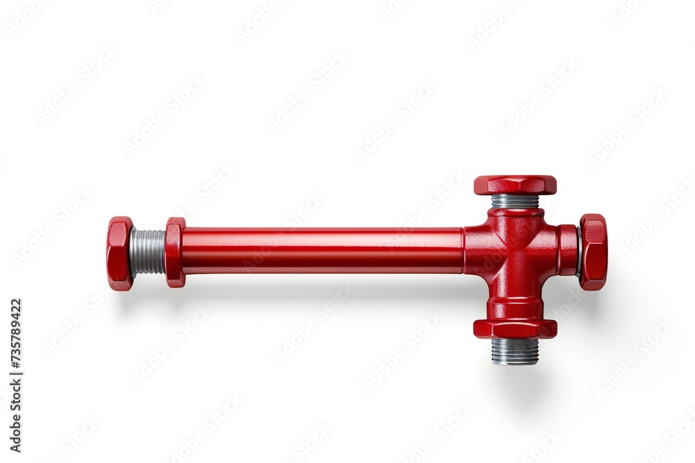 Plumbing industry banner design element isolated on white background Generative Ai Plumbing industry banner design element isolated on white background Generative Ai