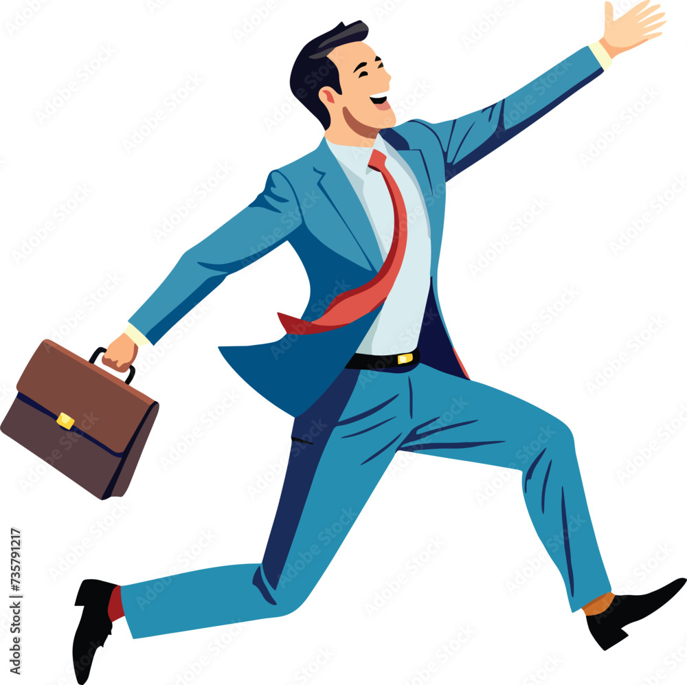 distinguished person running with bag- distinguished person running with bag-