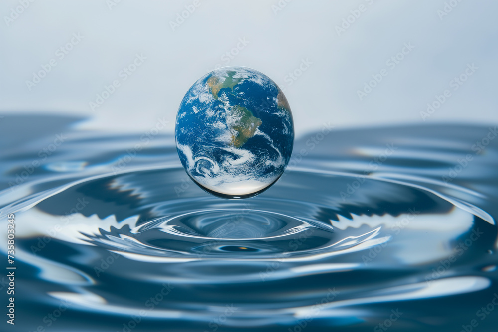 World water day concept.