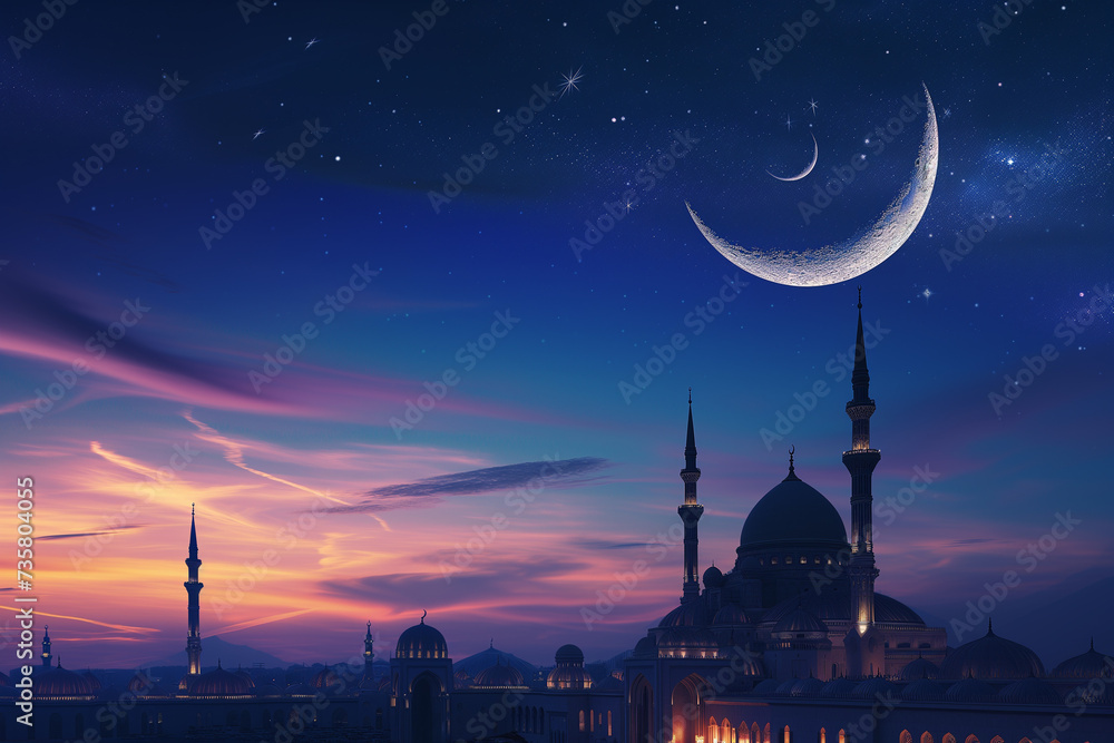 Festive greeting card for Muslim holy month Ramadan Kareem. Festive greeting card for Muslim holy month Ramadan Kareem.