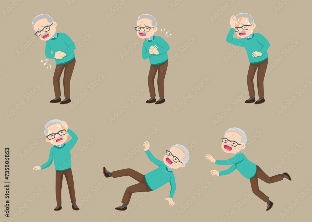 Elderly people old men characters 006 Elderly people old men characters 006