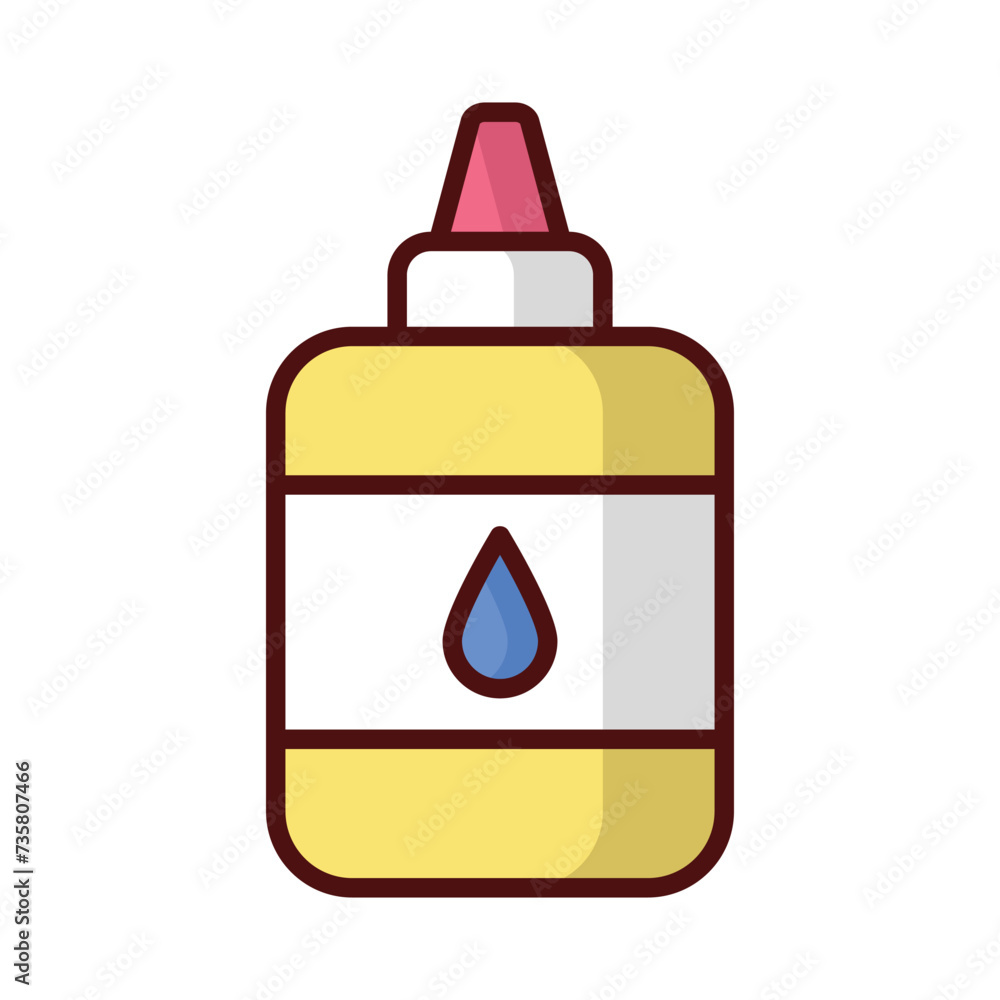 Glue icon vector stock illustration. Glue icon vector stock illustration.