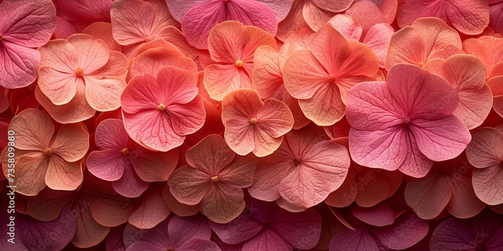 A close-up of vibrant hydrangea flowers showing off their delicate beauty and vibrant blooms against a soft background. A close-up of vibrant hydrangea flowers showing off their delicate beauty and vibrant blooms against a soft background.