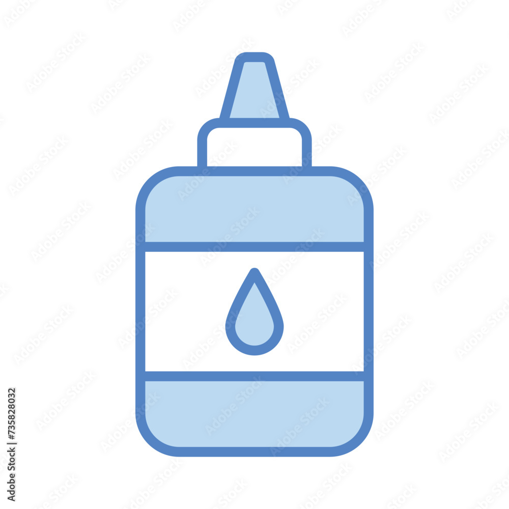 Glue icon vector stock illustration.