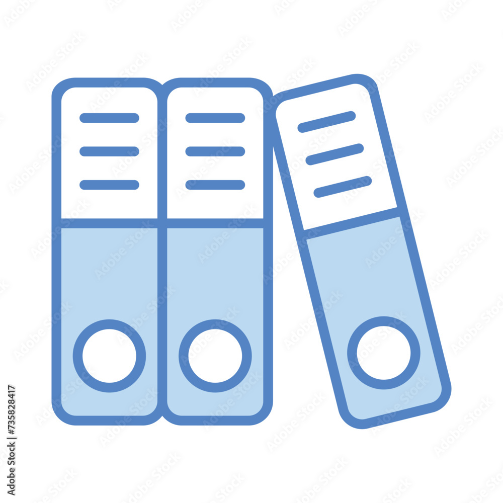 Document icon vector stock illustration. Document icon vector stock illustration.