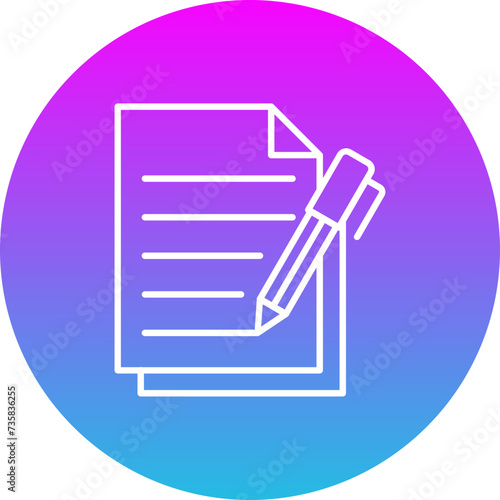 Writing Icon
