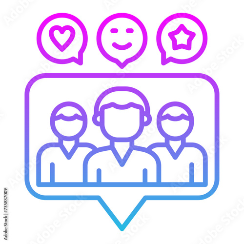 Social engagement Icon