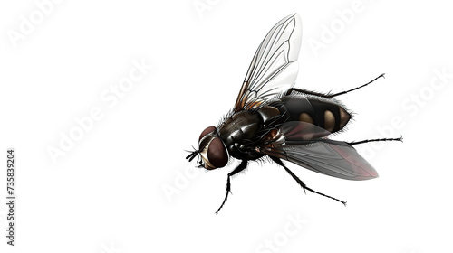 photo of a fly on a transparent background
